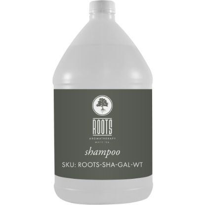 Picture of Hotel Emporium Bulk Shampoo, Roots Aromatherapy White Tea, 1 Gallon, Case Of 4 Bottles