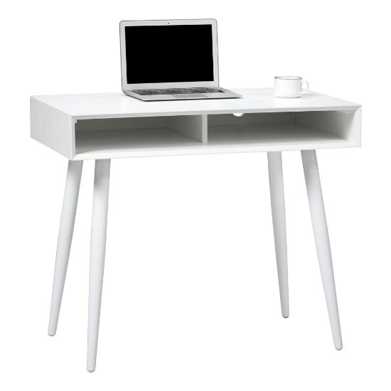 Picture of Realspace Lanzi 35inW Student Computer Desk, White