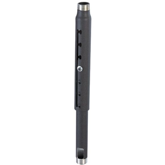 Picture of Chief Adjustable Extension Column - 18-24in Extension - Black - Aluminum - 500 lb - Black