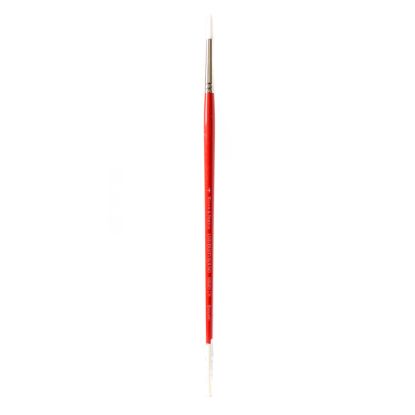 Picture of Winsor & Newton University Series Long-Handle Paint Brush, Size 4, Round Bristle, 235