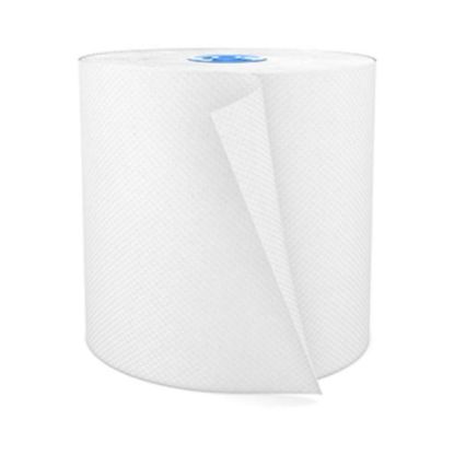 Picture of Cascades PRO Signature Hardwound 1-Ply Paper Towels, 100% Recycled, 775ft Per Roll, Pack Of 6 Rolls