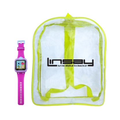 Picture of Linsay Kids Smart Watch With Bag, Pink, S5WCLPINKBAG