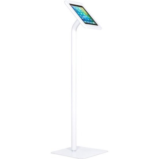 Picture of The Joy Factory Elevate II Floor Stand Kiosk for Galaxy Tab S2 9.7 (White) - Up to 9.7in Screen Support - 46in Height x 13in Width x 13.3in Depth - Floor Stand - White