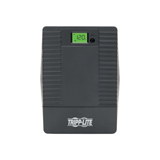 Picture of Tripp Lite 700VA 480W UPS Smart Tower Battery Back Up Desktop AVR LCD USB - UPS - 10 A - AC 120 V - 480 Watt - 700 VA - 1-phase - RS-232, USB - output connectors: 8