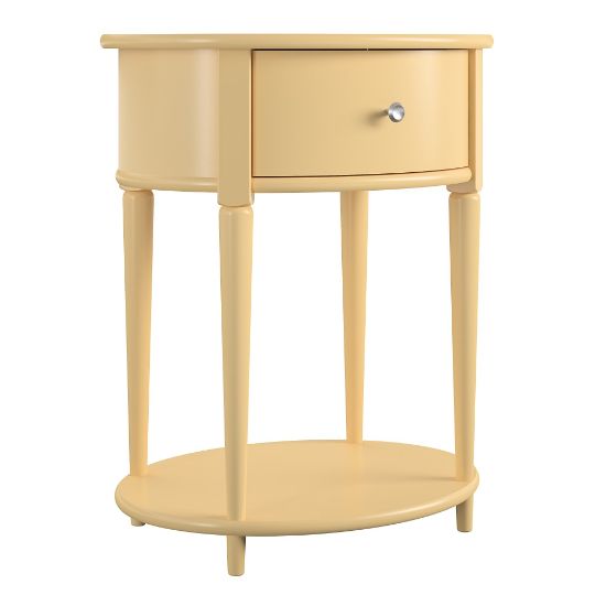 Picture of Ameriwood Home Aurora End Table, 26inH x 21-5/8inW x 17-5/8inD, Yellow