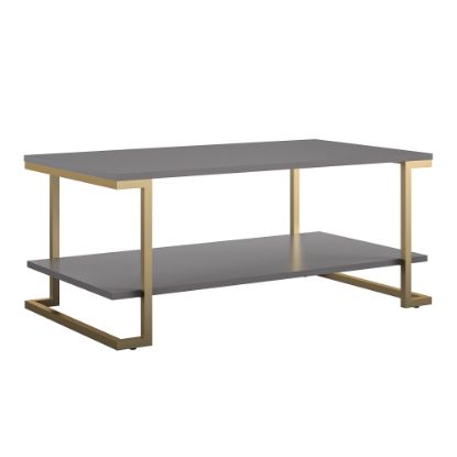 Picture of Ameriwood Home Camila Coffee Table, 17-13/16inH x 41-5/8inW x 23-5/8inD, Gray