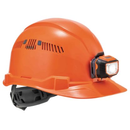 Picture of Ergodyne Skullerz 8972LED Class C Hard Hat Cap, Orange