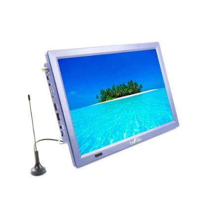 Picture of beFree Sound Portable Rechargeable 14in LED TV, Blue, 995116760M