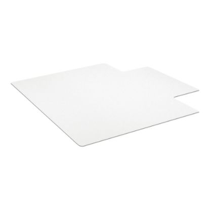 Picture of ES Robbins EverLife - Chair mat for office, home - rectangular with lip - 44.88 in x 52.76 in - clear