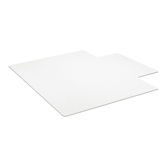 Picture of ES Robbins EverLife - Chair mat for office, home - rectangular with lip - 44.88 in x 52.76 in - clear