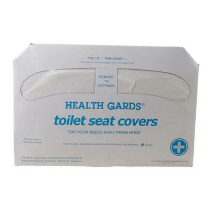 Picture of Winco Paper Toilet Seat Covers, 12in x 18in, Pack Of 250 Covers