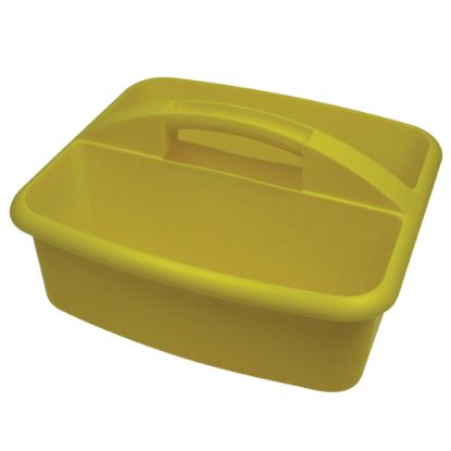 Picture of Romanoff Products Large Utility Caddy, 6 3/4inH x 11 1/4inW x 12 3/4inD, Yellow, Pack Of 3