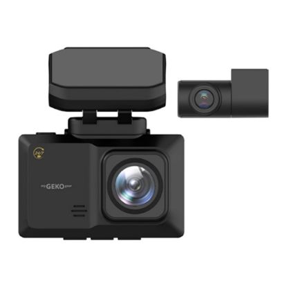 Picture of myGEKOgear by Adesso Orbit 951 Vehicle Camera - 2.4in Screen - Front/Rear - Wireless - 1920 x 1080 Video - Black