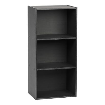 Picture of IRIS 35inH 3-Tier Storage-Shelf, Gray