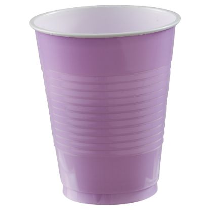 Picture of Amscan Plastic Cups, 18 Oz, Lavender, Set Of 150 Cups