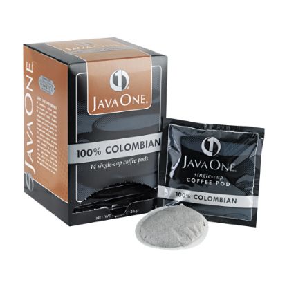 Picture of Java One Single-Serve Coffee Pods, Colombian Supremo, Carton Of 14