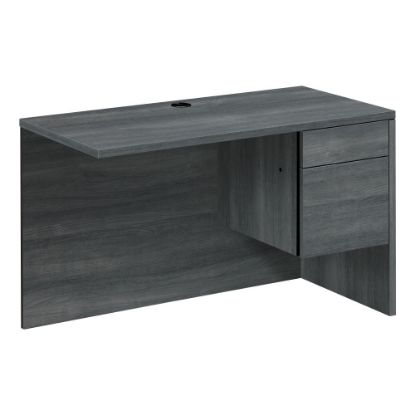 Picture of HON 10500 48in Right Desk Return with 2 Full Drawers, Gray