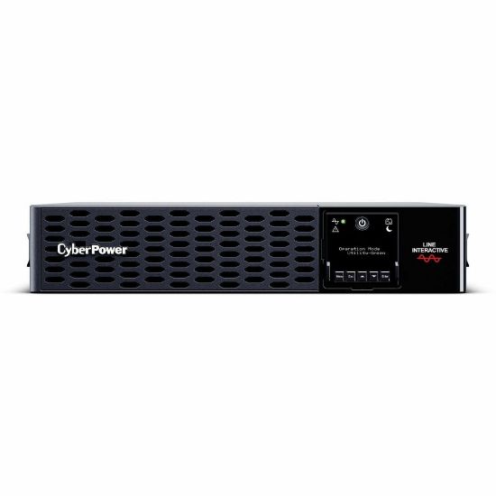 Picture of CyberPower PR3000RTXL2UN New Smart App Sinewave UPS Systems - 3000VA/3000W, 120 VAC, NEMA L5-30P, 2U, Rack / Tower, Sine Wave, 9 Outlets, LCD, PowerPanel Business, $400000 CEG, 3YR Warranty