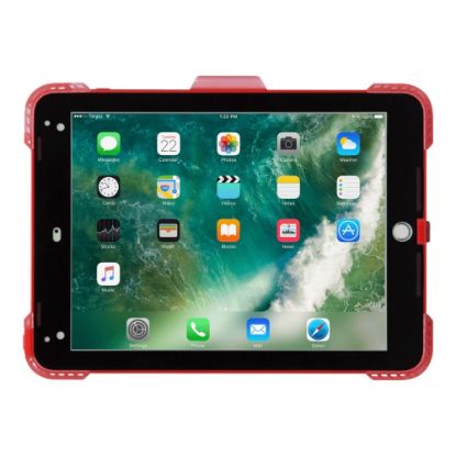 Picture of Targus SafePORT Healthcare - Protective case for tablet - rugged - polycarbonate, thermoplastic polyurethane (TPU) - red - 9.7in - for Apple 9.7-inch iPad (5th generation, 6th generation); 9.7-inch iPad Pro; iPad Air 2