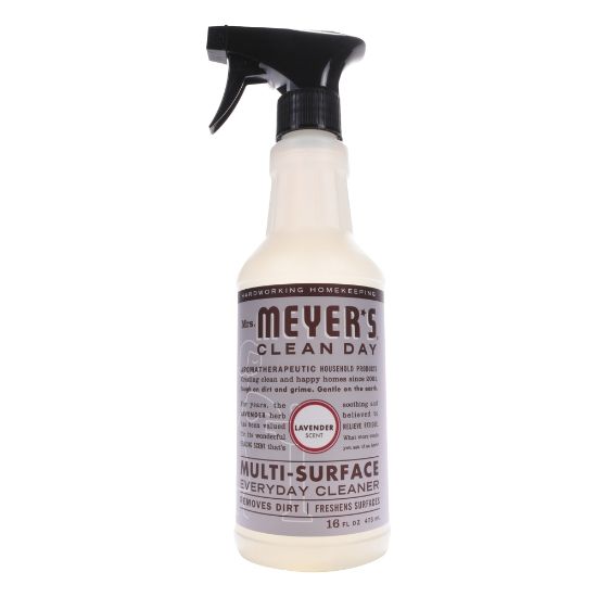 Picture of Mrs. Meyers Multipurpose Cleaner, Lavender Scent, 16 Oz Bottle, Case Of 6