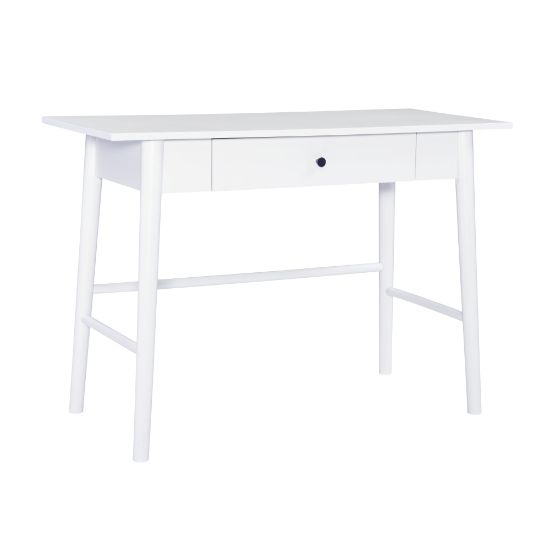 Picture of Linon Liberty 42inW Computer Desk With Drawer, White