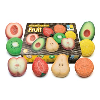 Picture of Yellow Door Sensory Stones, Fruit, Pack Of 8 Stones