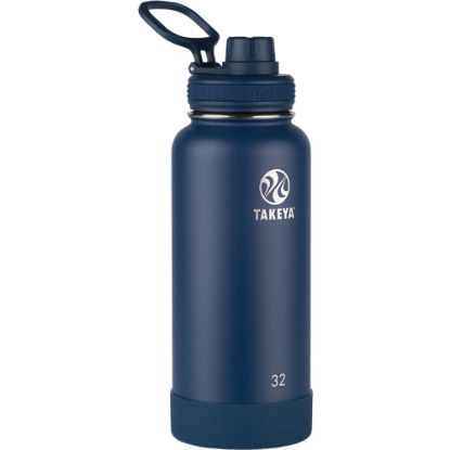 Picture of Takeya Actives Spout Reusable Water Bottle, 32 Oz, Midnight