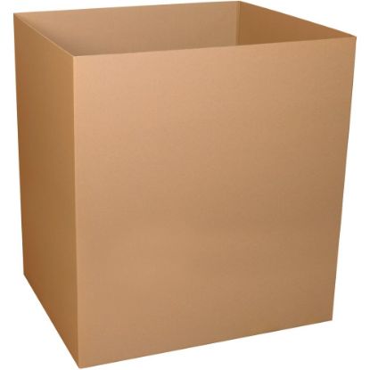 Picture of Partners Brand Gaylord Bottom Boxes, 48inH x 40inW x 48inD, Kraft, Pack Of 5