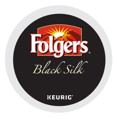 Picture of Folgers Single-Serve Coffee K-Cup Pods, Black Silk, Carton Of 24