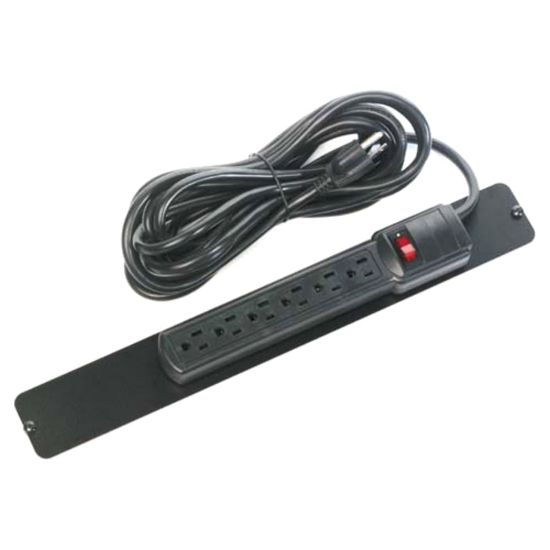 Picture of Bretford ECF6 6-Outlets Power Strip - 6 x AC Power - 20 ft Cord