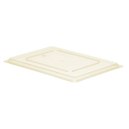 Picture of Cambro Camwear Food Box Flat Covers, 18in x 26in, Safety Yellow, Set Of 6 Covers