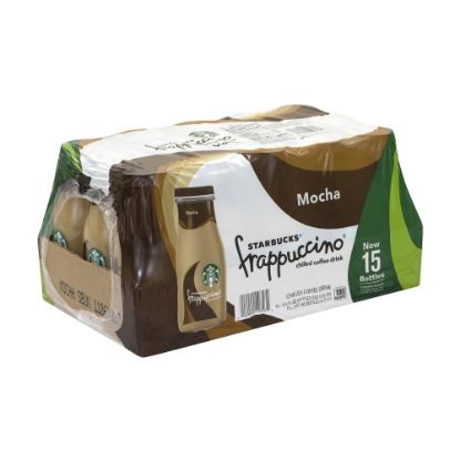 Picture of Starbucks Coffee Drinks, Mocha Frappuccino, 9.5 Oz, Case Of 15 Bottles