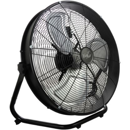 Picture of Vie Air 20in Industrial Floor Drum Fan, Black