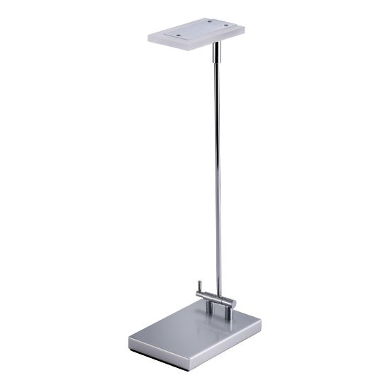 Picture of Bostitch Folding LED Desk Light With Swivel Head, 18-3/4inH, Silver