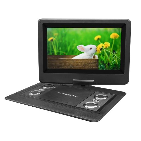 Picture of Trexonic Portable TV+DVD Player With Color TFT LED Screen, 12.5in