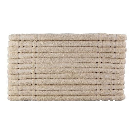 Picture of 1888 Mills Crown Touch Bath Mats, 21in x 32in, Beige, Pack Of 48 Mats