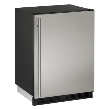 Picture of U-line 4.2 Cu Ft Mini Refrigerator/Freezer, Stainless Steel