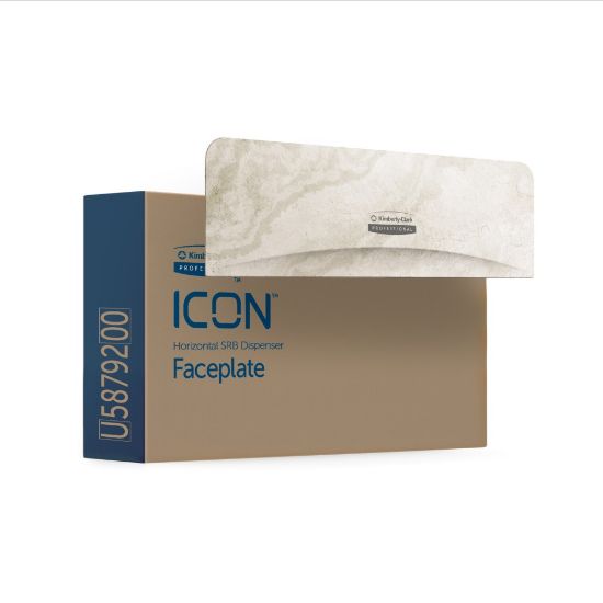 Picture of Kimberly-Clark Professional ICON Faceplate, Horizontal, Warm Marble