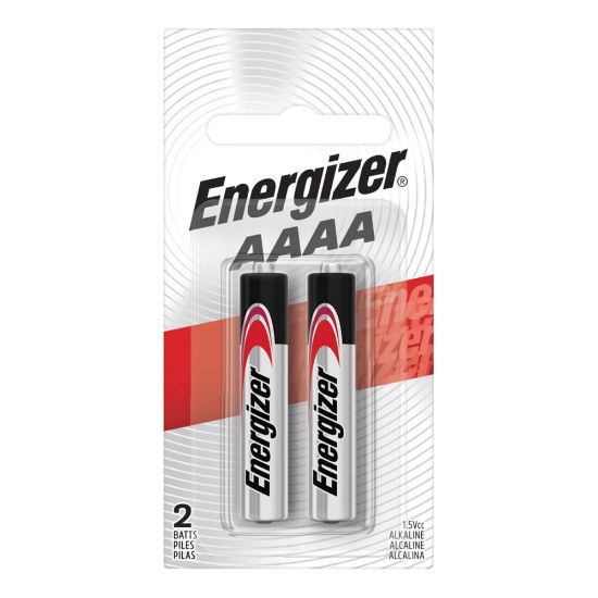 Picture of Energizer Max AAAA Alkaline Batteries, Pack Of 2