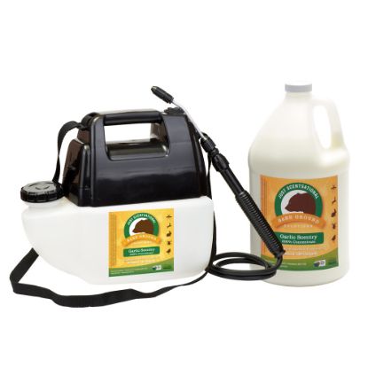 Picture of Just Scentsational Garlic Scentry With Battery-Operated Sprayer, 1 Gallon