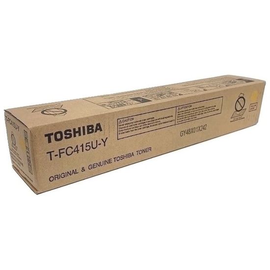 Picture of Toshiba Original Laser Toner Cartridge - Yellow - 1 Each - 33600 Pages