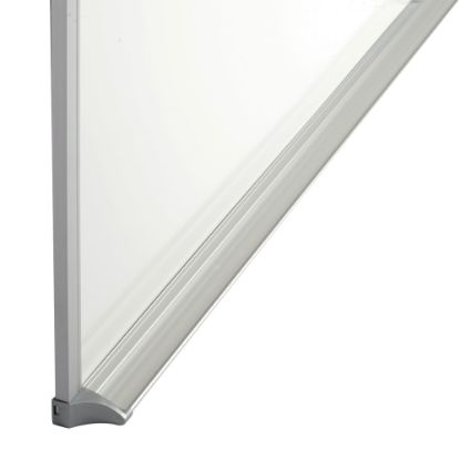 Picture of Quartet Porcelain Dry-Erase Whiteboard, 36in x 48in, Aluminum Frame With Silver Finish