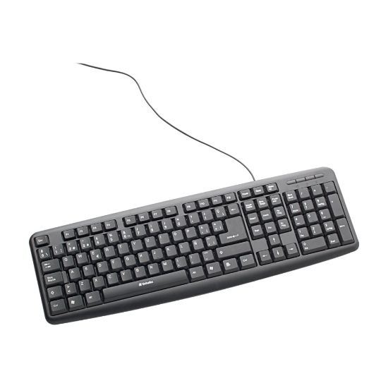 Picture of Verbatim Slimline - Keyboard and mouse set - USB - Spanish