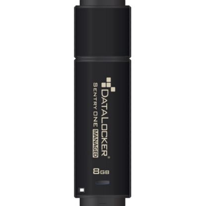 Picture of DataLocker Sentry ONE Managed Encrypted Flash Drive - 8 GB - USB 3.1 - 256-bit AES - TAA Compliant - Requires EMS or SafeConsole (sold separately)