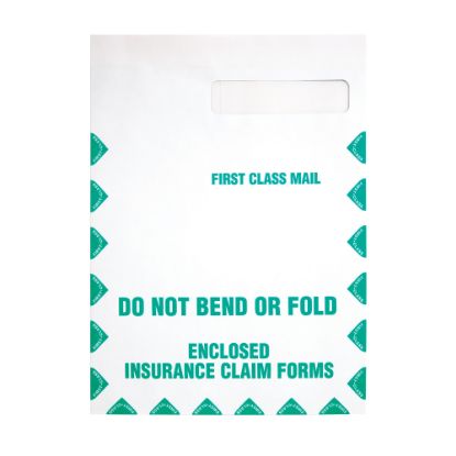 Picture of Quality Park #10 Redi-Seal Medical Claim Business Envelopes, Top Right Window, Gummed Seal, White, Box Of 100