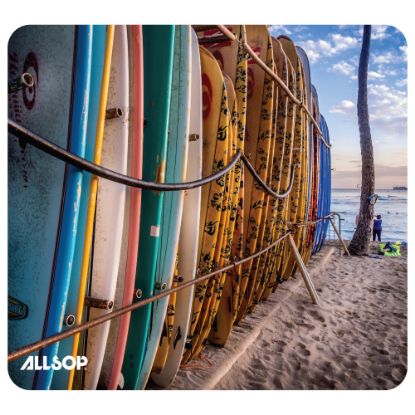 Picture of Allsop Naturesmart Mouse Pad, 8in x 8-3/4in, Surfboards