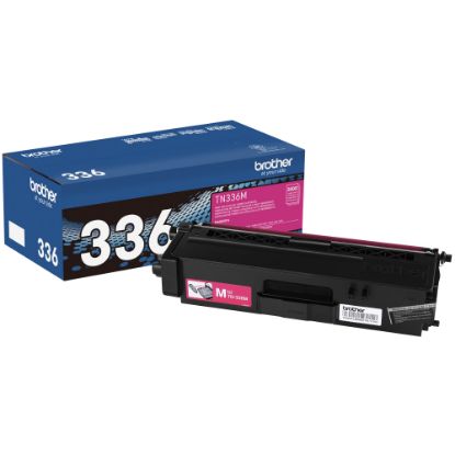 Picture of Brother TN-336 Magenta High Yield Toner Cartridge, TN-336M