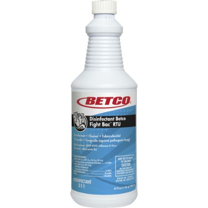 Picture of Betco Fight-Bac RTU Disinfectant Cleaner, Citrus Floral Scent, 32 Oz Bottle