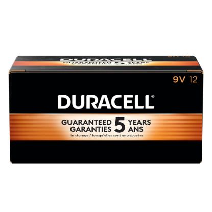 Picture of Duracell Coppertop 9-Volt Alkaline Batteries, Box Of 12, Case Of 6 Boxes