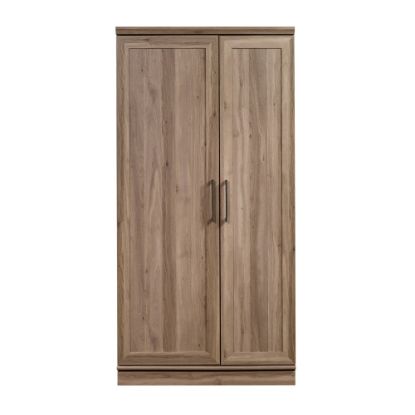 Picture of Sauder HomePlus Storage Cabinet, 12 Shelves, Salt Oak